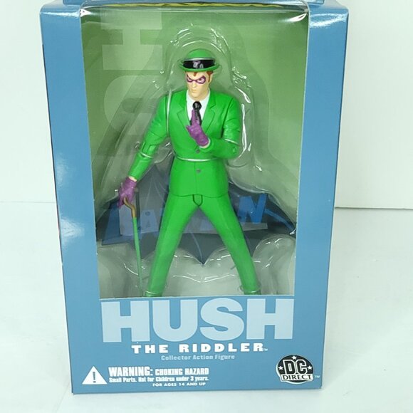 Batman Hush Series 2 THE Riddler Collector Action Figure DC Direct 2004 NEW - Picture 2 of 4